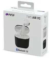 Беспроводные наушники HIPER TWS Air V2 white/black