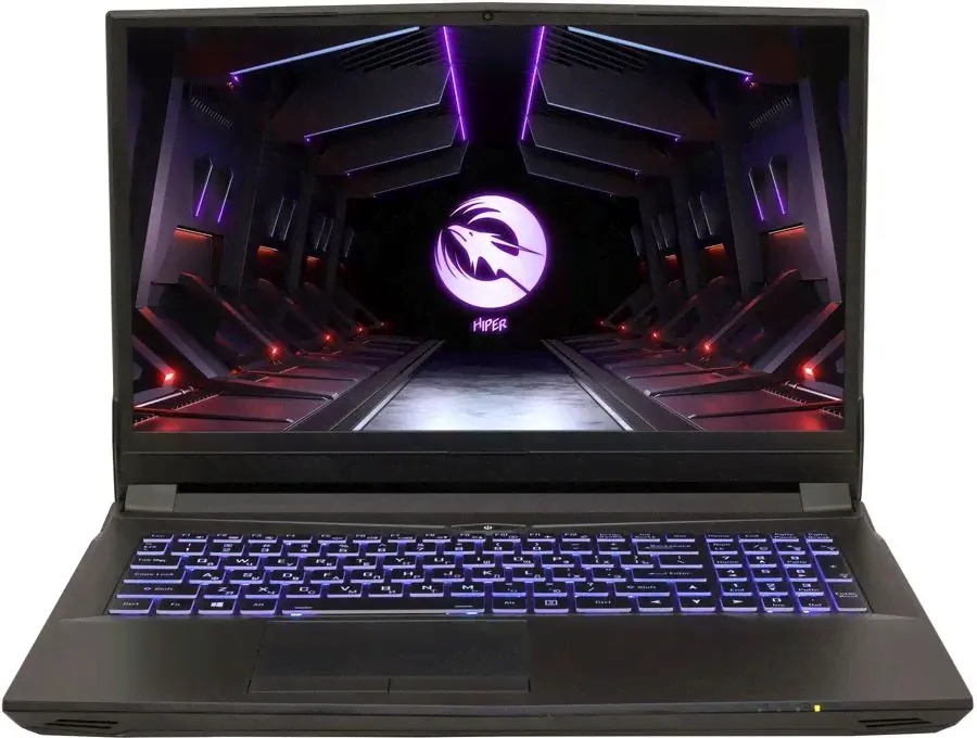 HIPER G16 (G16RTX3070C11700LX) Игровой ноутбук 16.1", RAM 32 ГБ, SSD 1024 ГБ, NVIDIA GeForce RTX 3070 для ноутбуков (8 Гб), Без системы, (G16RTX3070C11700LX), черный, Русская раскладка-0